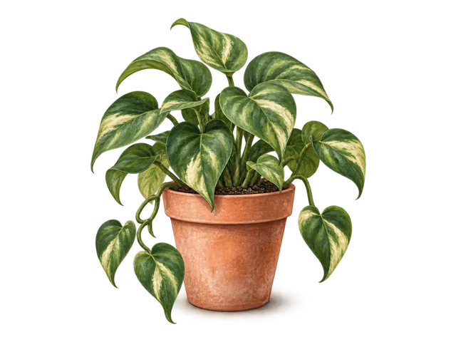 A potted plant